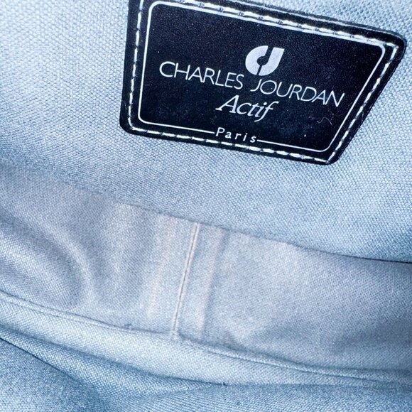 Vintage Charles Jourdan Sportif Textured Rectangular Crossbody Bag - Picture 8 of 10